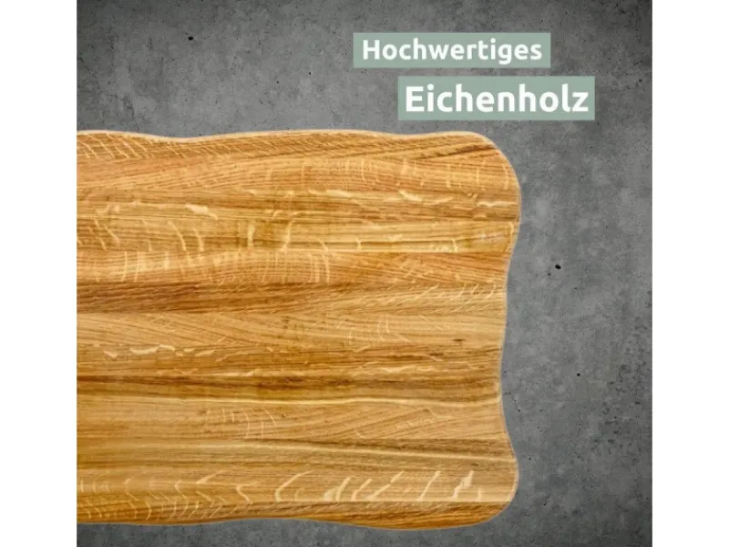 holz4home La Madera Schneidebrett Top aus Eiche Hell< Schneidebretter