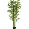 HOMCOM Künstliche Pflanze 180 cm mit Übertopf< Töpfe