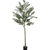 HOMCOM Künstlicher Olivenbaum Groß 180 cm Plastik Künstliche Pflanzen< Töpfe