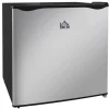 HOMCOM Mini Gefrierschrank  Stahl Kunststoff Silber 47L x 44,2B x 48,8H cm< Gefrierschränke