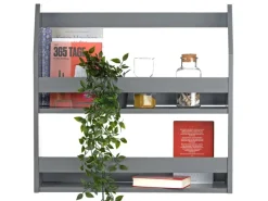 Homestyle4u Wandregal Hängeregal Küchenregal Bücherregal Regal Holz< Küchenregale