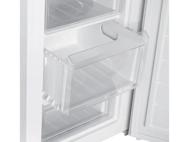 homeX Gefrierschränke<Gefrierschrank Tiefkühlschrank Klein 87L Nutzinhalt 4-Sterne Gefrieren Kompakt und Freistehend Leise Weiß