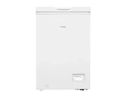 homeX Gefrierschränke<Gefriertruhe 98L Tiefkühltruhe Gefrieren 4 Sterne Ablagekorb FT1020-W