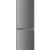 Outlet homeX Kühlschrank Mit Gefrierfach Kühl-Gefrierkombination Freistehend 173 Liter Nutzinhalt CFS1110-S Silber