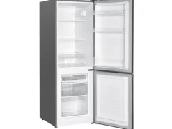 Outlet homeX Kühlschrank Mit Gefrierfach Kühl-Gefrierkombination Freistehend 173 Liter Nutzinhalt CFS1110-S Silber
