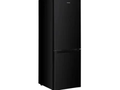 Outlet homeX Kühlschrank Mit Gefrierfach Kühl-Gefrierkombination Freistehend 173 Liter Nutzinhalt CFS1110-B Schwarz