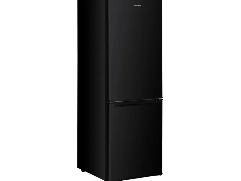 Outlet homeX Kühlschrank Mit Gefrierfach Kühl-Gefrierkombination Freistehend 173 Liter Nutzinhalt CFS1110-B Schwarz