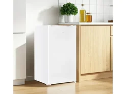 Sale homeX Kühlschrank ohne Gefrierfach Vollraumkühlschrank Klein 88L Nutzinhalt Tischkühlschrank Freistehend Weiß