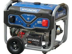 hyundai Stromerzeuger/Benzin-Generator BG55054 mit 5,5 kW/15 PS< Kühlschränke