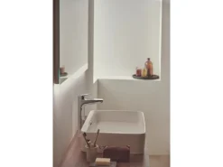 Ideal Standard Aufsatzwaschtisch Strada II 60x40 cm o. Hahnloch m. Überlauf Weiß< Zweigriffarmatur|Einhebelmischer