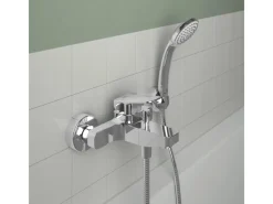 Ideal Standard Badearmatur Ceraplan Chrom Aufputz< Einhebelmischer