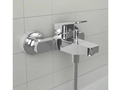 Ideal Standard Badearmatur Ceraplan Chrom Aufputz< Einhebelmischer