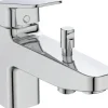 Ideal Standard Einhebelmischer<Badearmatur Wannenrand Ceraplan Chrom für Wannenrand