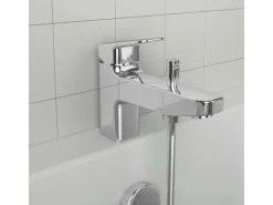 Ideal Standard Einhebelmischer<Badearmatur Wannenrand Ceraplan Chrom für Wannenrand