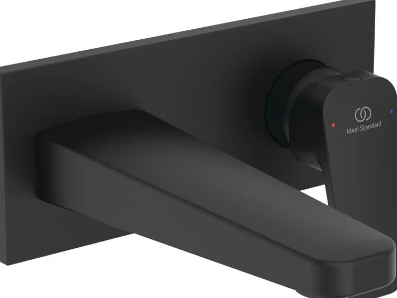 Outlet Ideal Standard Wand-Waschtischarmatur Unterputz Ceraplan Schwarz Matt