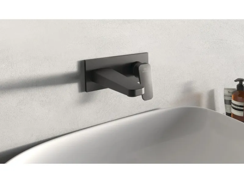 Outlet Ideal Standard Wand-Waschtischarmatur Unterputz Ceraplan Schwarz Matt