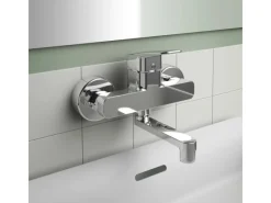 Hot Ideal Standard Wand-Waschtischarmatur Ceraplan Chrom Aufputz