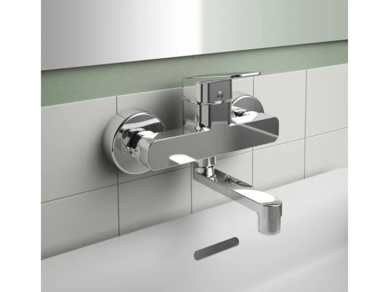 Hot Ideal Standard Wand-Waschtischarmatur Ceraplan Chrom Aufputz