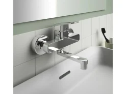 Hot Ideal Standard Wand-Waschtischarmatur Ceraplan Chrom Aufputz