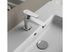 Ideal Standard Waschtischarmatur Cerafine D H80 ohne Ablaufgarnitur Chrom< Einhebelmischer