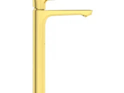 Outlet Ideal Standard Waschtischarmatur Connect Air verl.Sockel o.Ablaufg. Brushed Gold