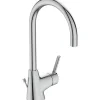 Ideal Standard Waschtischarmatur Ceraline mit hohem Auslauf Chrom< Einhebelmischer