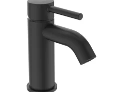 Ideal Standard Waschtischarmatur Ceraline mit PushOpen-Ventil Silk Black< Einhebelmischer