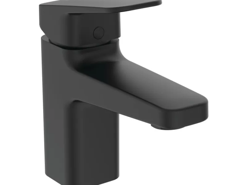 Clearance Ideal Standard Waschtischarmatur Ceraplan H75 mit Ablaufgarnitur Schwarz Matt