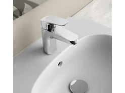 Ideal Standard Einhebelmischer<Waschtischarmatur Ceraflex ohne Ablaufgarnitur Grande Chrom