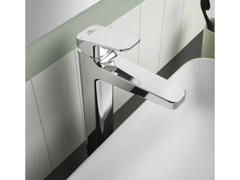 New Ideal Standard Waschtischarmatur Ceraplan Chrom ohne Ablaufgarnitur H250