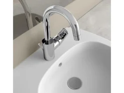 Ideal Standard Einhebelmischer<Waschtischarmatur Ceraflex mit hohem Auslauf Chrom