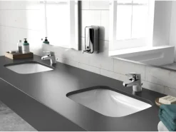 Ideal Standard Waschtischarmatur Ceraflex mit Kunststoff-Ablaufgarnitur Chrom< Einhebelmischer