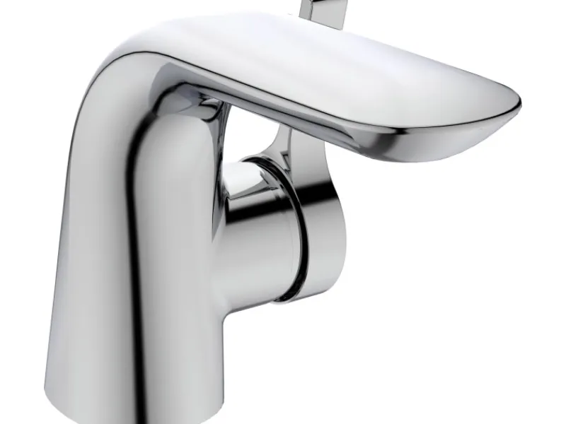 Ideal Standard Einhebelmischer<Waschtischarmatur Melange mit Kupfer-Rohre Chrom
