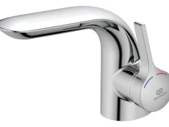Ideal Standard Einhebelmischer<Waschtischarmatur Melange mit Kupfer-Rohre Chrom