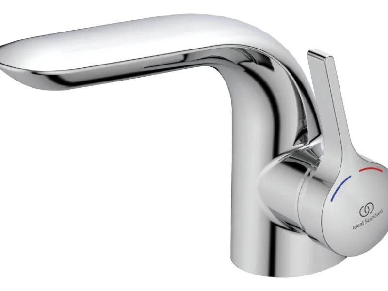 Ideal Standard Einhebelmischer<Waschtischarmatur Melange mit Kupfer-Rohre Chrom