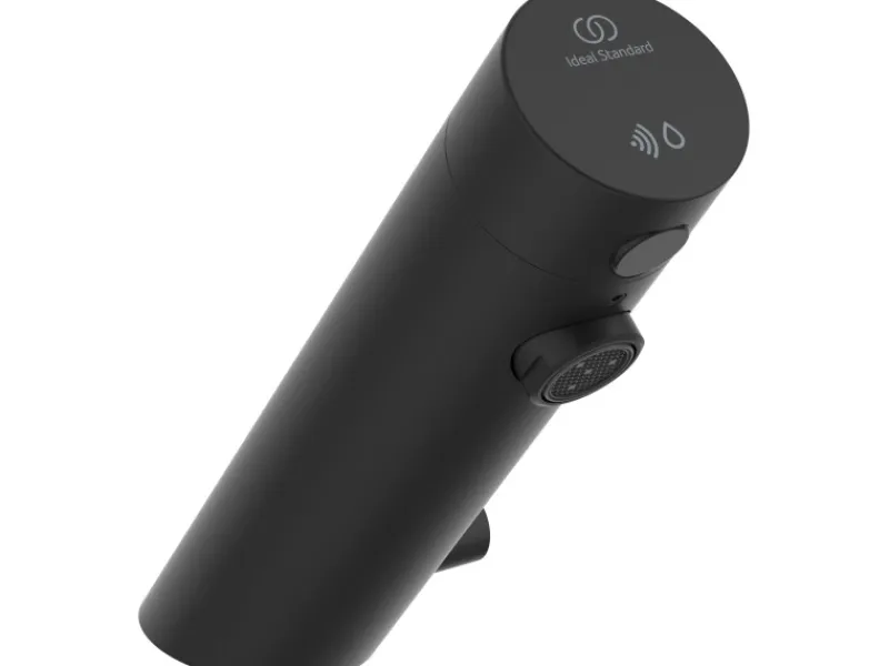 New Ideal Standard Waschtischarmatur Sensorflow mit Mischung Batterie Silk Black