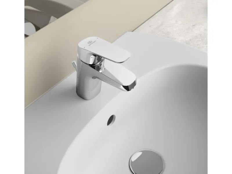 Ideal Standard Waschtischarmatur Ceraflex Niederdruck Chrom< Einhebelmischer