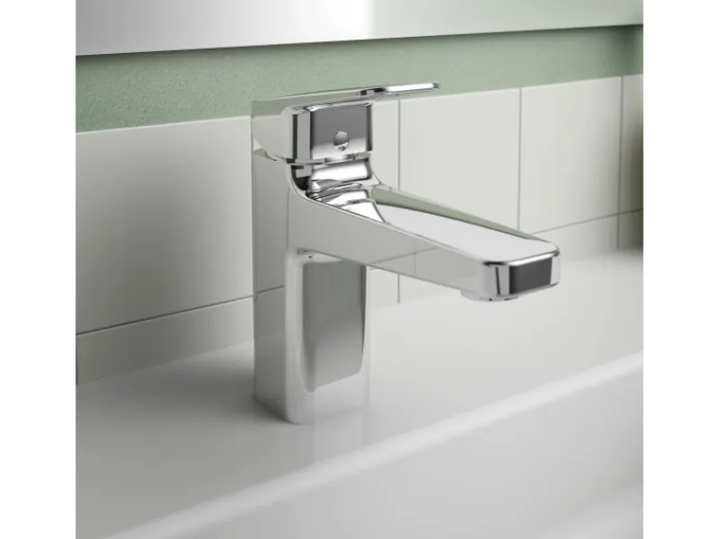 Outlet Ideal Standard Waschtischarmatur Ceraplan Chrom ohne Ablaufgarnitur H90