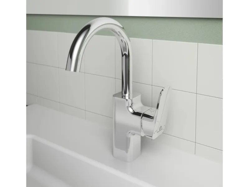 Ideal Standard Waschtischarmatur Ceraplan Chrom H200< Einhebelmischer