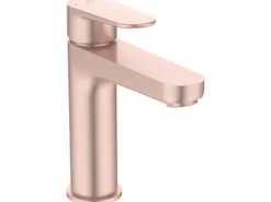 Ideal Standard Einhebelmischer<Waschtischarmatur Push-Open Ausladung 125 mm Rosé