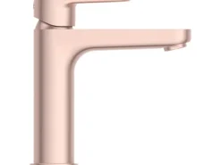 Ideal Standard Einhebelmischer<Waschtischarmatur Push-Open Ausladung 125 mm Rosé