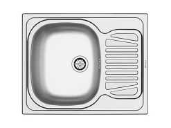 Outlet Impuls Küchen Küchenzeile IKZ1260R5 260 cm Beton-Optik Natur mit E-Geräten