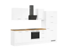 Impuls Küchen Küchenzeile IKZ1310X7 310 cm mit E-Geräten< Winkelküchen|Kühlschränke