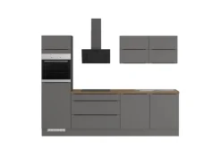 Impuls Küchen Küchenzeile IBZ42807L 280 cm  ohne E-Geräte< Winkelküchen|Einbauküchen