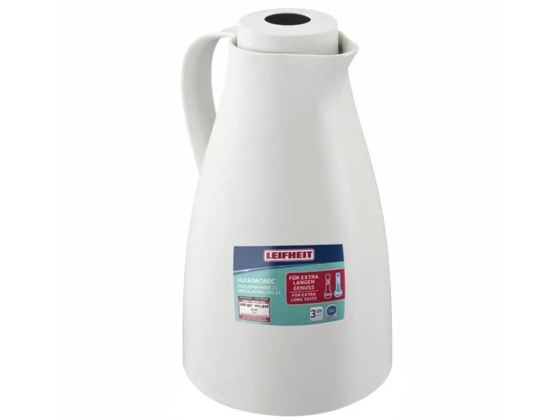 Leifheit Isolierkanne Harmonic 1 l weiß< Geschirr