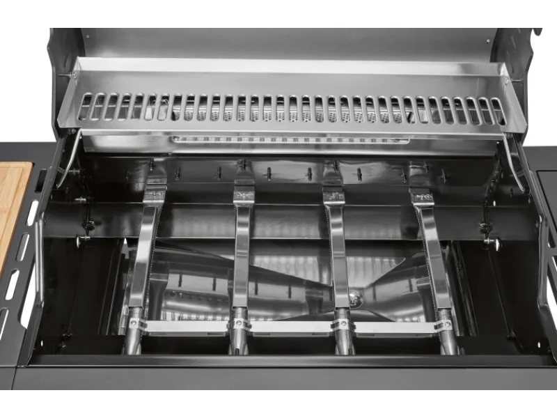 Jamestown-Grill Schneidebretter<Jamestown Gasgrill Knox Masterclass 4-Brenner