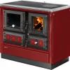 Justus Kochfelder<Küchenofen Rustico 90 2.0 Stahl Rot 7 kW