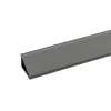 Kaindl Wandanschlussprofil 300 cm x 2,4 cm Achatgrau< Küchenrückwände
