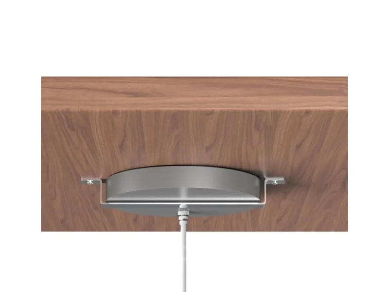 kalb 12VDC QI Unterbau Und Einbau Ladegerät Grau Ladedistanz 3 - 18 mm Wireless< Haushaltsgeräte