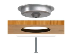 Haushaltsgeräte<kalb 15W Einbau Drahtlos Ladegerät USB-C Druchmesser 60mm Schnell Ladestation für Smartphones Möbel Induktion Schnellladegerät Wireless Charger Platio